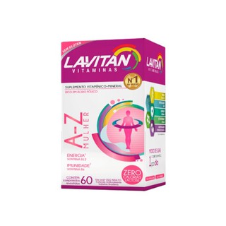 Lavitan A-z Mulher Cimed Com 60 Comprimidos Loja Oficial Original