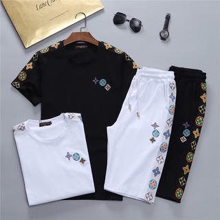 ㊔ Lv Camiseta De Algodão Com Estampa Louis Vuitton Npw-usa Kit Oficina Fashion