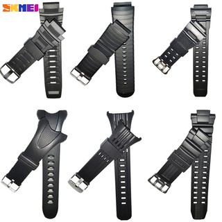 New Skmei Plastic Rubber Watch Strap For 1228 0989 1025 1542 1553 1326 Strap For Different Model of Skmei Band Men/Women Watchbands reloj