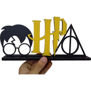 Totem Harry Potter, Enfeite Harry Potter em MDF, 27CM de largura, Harry Potter Decoração, Exclusivo (1)