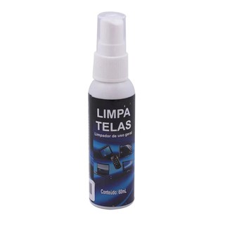 Limpa-Telas 60ml Uso Geral p/ Monitor LCD, Plasma Led, Tablet e Notebook (1)