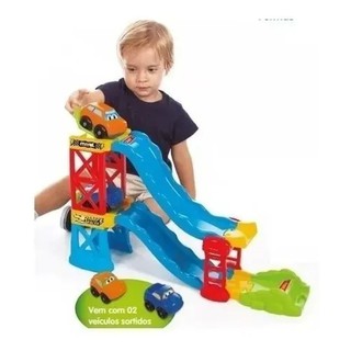 Brinquedo Educativo Pista Infantil Ramp Racer Com 2carrinhos