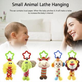 HAPPY MONKEY stroller pendant comfort toy 0-1 car hanging bed hanging toy
