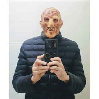 Máscara Realista Fantasia Halloween Festa Cosplay Freddy Krueger Horror Terror Susto Látex (2)