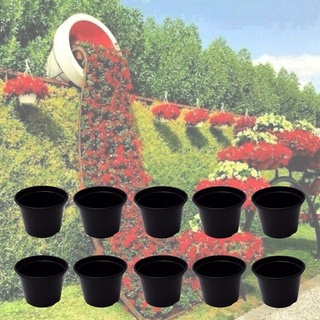 10 Vasos Pote 17 de 2 Litros Preto - Mudas de Rosa do Deserto, Cactos, bromélias ( envio imediato pronta entrega)