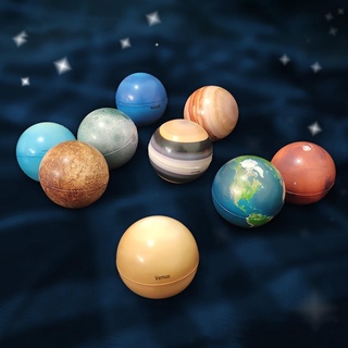 9pcs 6.3 Centímetros Brinquedo Squeeze Bola Sistema Solar Planeta Bolas Macia Esponja De Enchimento De Estresse Alívio Fidget Brinquedos Educativos Para Crianças