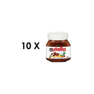 10 Potes Nutella 140 Gramas Cada - Creme De Avelã Com Cacau Atacado