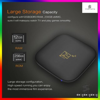 12 + 256g! D9 Android 11.0 Caixa 2.4g & 5G Wifi Tvbox 4k Android