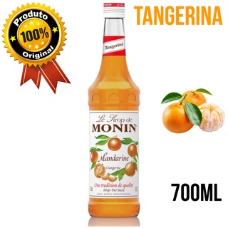 Xarope Tangerina Monin 700 ml - Envio em 24 Horas Tangerine Original Importada Lacrada