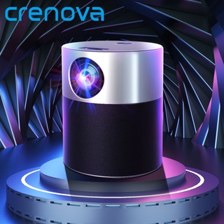 CRENOVA 9 M1 Mini Projetor Full HD 1080P Android LED Feixe 4K De Vídeo Decodificação Para Home Theater Cinema Telefone