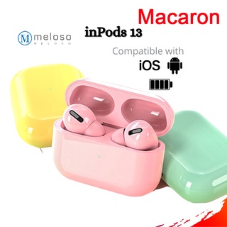 Inpods 13 Pro Macaron i13 Bluetooth Earphone 5.0 TWS Airpod Pro 3 Meloso (1)
