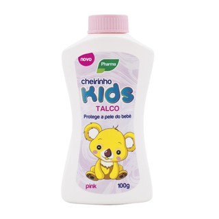 Talco Cheirinho Kids Pink 100g