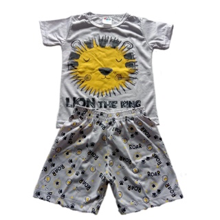 Pijama masculino infantil bebê menino primavera verão barato tamanhos 1/2/3. (5)