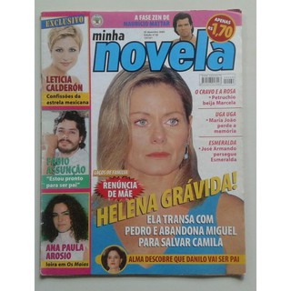 Revista Minha Novela 69 Laços de Família Leticia Calderón 25 de dezembro de 2000