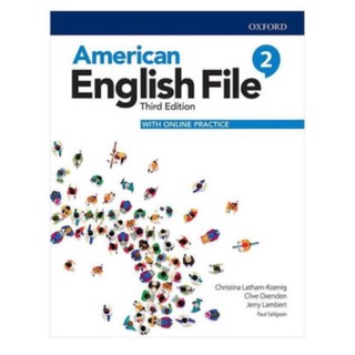 American English File 2 Student Book / Work Book (Third Edition) - Livro Físico