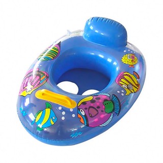 Bóia Infantil Inflável Bote com Fralda para criança piscina - Estampas Unissex