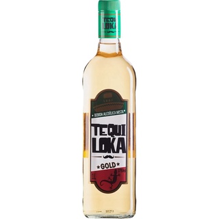 Bebida Mista Tequila Tequiloka Gold ou Silver 1Litro Drinks Coquetéis Aperitivo (1)