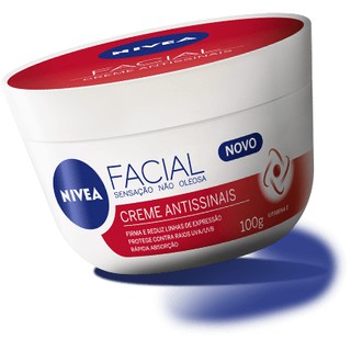 Creme Nivea Facial Antissinais 100g Original