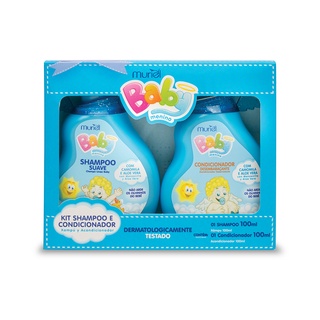Kit Cuidados E Higiene Bebê Completo Chá de Bebê Fraldas Cremer 100 Lenços Umedecidos Shampoo Pomada de assaduras (5)