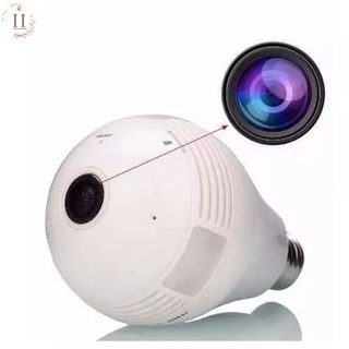 Camera Ip Seguraca Lampada vr 360 Panoramica Wifi V380 Infravermelho HD (8)