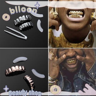 BLLOON Gangsta Fashion Hip Hop Body Jewelry Gold Plated Vampire Fang Teeth Grillz Tooth Cap