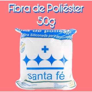 Fibra de Poliéster/ Manta Acrílica/ Fibra Siliconada/ Enchimento- SANTA FÉ 50g