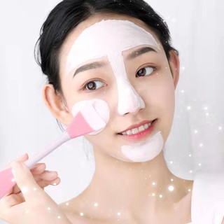 Espátula De Silicone Para Skin Care/Pincel Para Aplicação De Máscara Facial Silicone (2)
