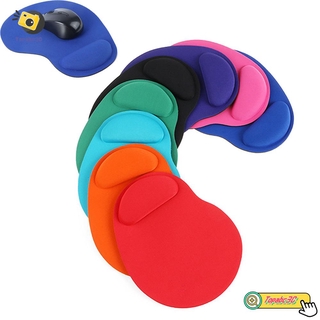 Abc Tapete De Mouse Pad Ergonômica / Confortável / Leve / Flexível / Azul Escuro