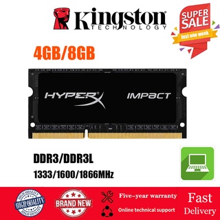 For kingston Hyperx 4GB/8GB Sodimm DDR3 DDR3L-1066MHz 1333MHz 1600MHz 1866MHz 204Pin PC3L 12800S Laptop Memory PC3-1490