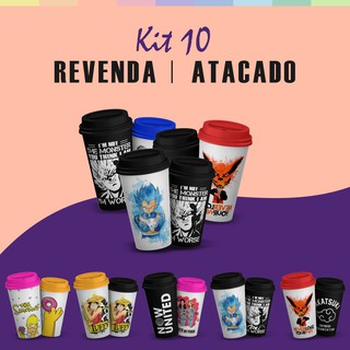 Kit com 10 copos bucks para REVENDA - ATACADO