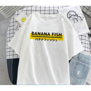 Camisa Anime Banana Fish Unissex Camiseta 100% Poliester