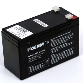 Bateria 12V para alarme e cerca elétrica Powertek EN011