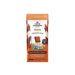 Castanha de Caju com Chocolate Mini Orgânico 200ml - A Tal da Castanha
