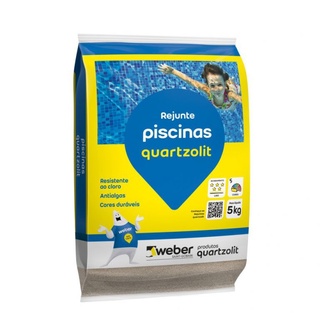 Rejunte Piscina 5kg Azul Celeste - Quartzolit