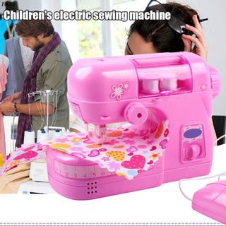 Máquina De Costura Para Crianças Elétrica Pequena Máquina De Costura Brinquedos Para Casa (1)