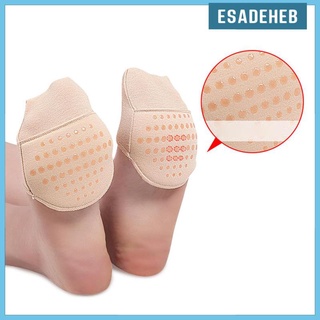 2x Cotton Women Cotton Toe Pads Pain Relief for High Heels Cushion