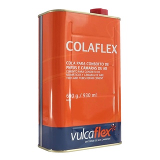 Cola Para Conserto de Pneus e Câmaras de Ar Preta Vulcanização Quente Para Vulcanite - Vulcaflex