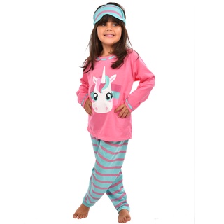 Pijama Longo Feminino Infantil Manga Longa Calça Com Brinde 311 (1)