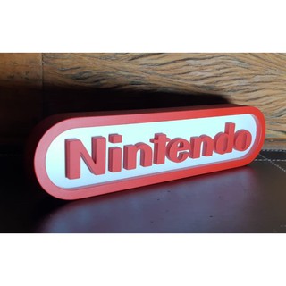 Emblema decorativo em resina - Nintendo