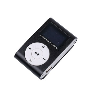 Mini Player MP3 Estéreo LCD Com Cabo Micro SD/Cartão TF (3)