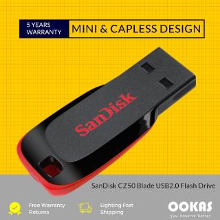 Sandisk Cruzer L Mina Cz50 128 Gb / 64 Gb / 32 Gb / 16 Gb / 8 Gb Usb 2.0 Flash Drive / Pendrive (1)