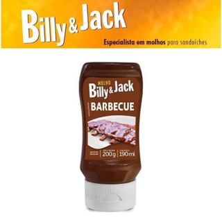 Molho Billy Jack Barbecue 200g Billy Jack Sabores - Molho Barbecue
