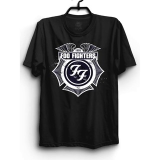 Camiseta Banda Grunge Foo Fighter 100% algodão
