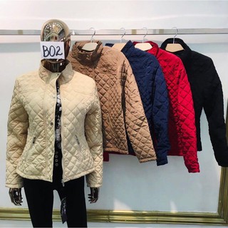Casaco de Nylon /casaco inverno/jaqueta femenino(B02)