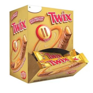 Caixa Chocolate Twix Original Com 30 unidades de 15g