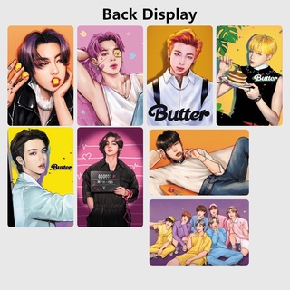 54pçs Álbum BTS cartão de foto De Fotos Butter Photocards DECO KIT Lomo Cards cartão postal (9)