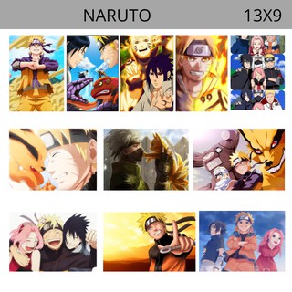 Placa Decorativa Naruto, Sakura, Sasuke, Hinata, Ino Quadros Decorativos