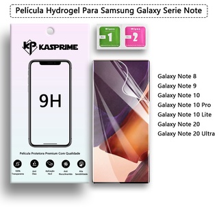 Película De Gel Silicone Hydrogel Transparente Para Samsung Galaxy Serie Note