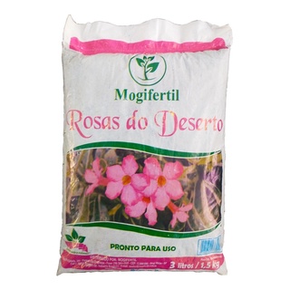 Substrato Para Rosas Do Deserto Pacote Com 3 Litros/ 1,5 Kg