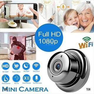 Tenplus Mini Câmera Wifi 1080p Sem Fio / Monitor De Bebê V380 Pro (1)